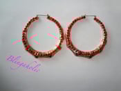 Image of Swarovski Crystal Bamboo Earrings