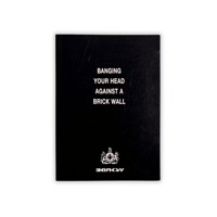 Image 1 of Banksy - Banging Your Head Against a Brick Wall Book
