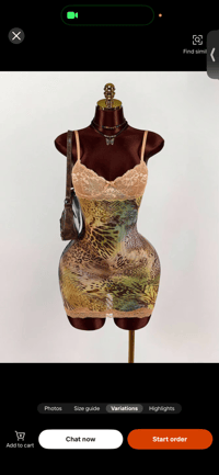 Sexy Pattern Dress