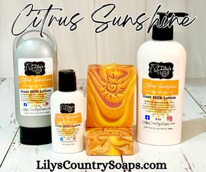 Image of Citrus Sunshine Goat Milk Soap