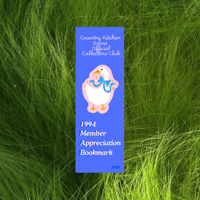 Image 1 of country kitchen goose tassled bookmark 