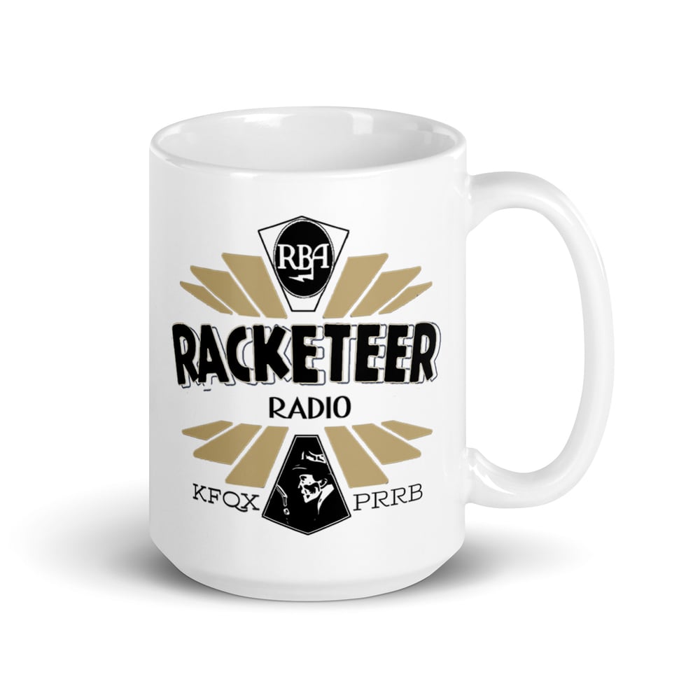 RBA Racketeer Radio KFQX Mug