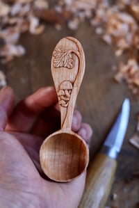Image 3 of Oak And Mushroom~Coffee Scoop