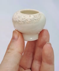Image 5 of Mini White Lava Vase Copy