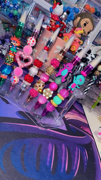 Image 3 of Focal Beaded Plastic Pen