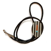 Image 2 of Stripe Bolo Tie