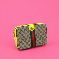 Neon yellow Gugu crossbody 
