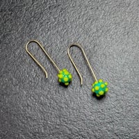 Image 2 of Neon Bumpy Earrings