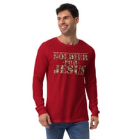 Image 7 of Soldier For Jesus Dark Unisex Long Sleeve Tee