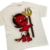 Image 3 of Airbrushed BABY DEVIL tee 