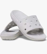 Image 2 of Size 10 Black on white Slides & Matching Hat