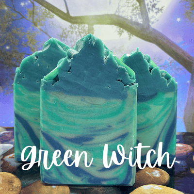 Image of Green Witch Soap: Delightfully Green, Fruity Fragrance