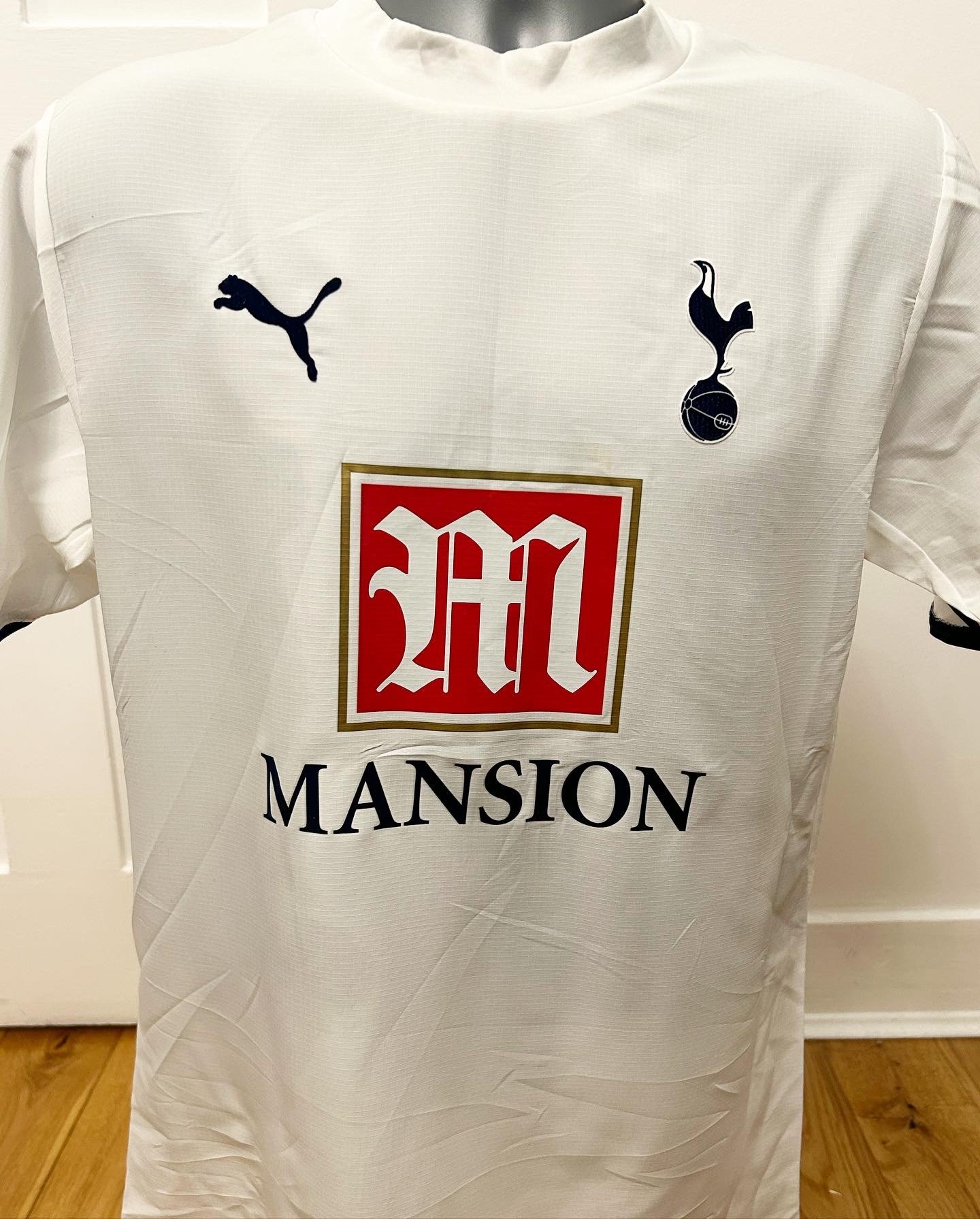 Image of Tottenham Hotspur “BERBATOV 9” 2006/07 Home Cup Shirt + UEL patch (S)