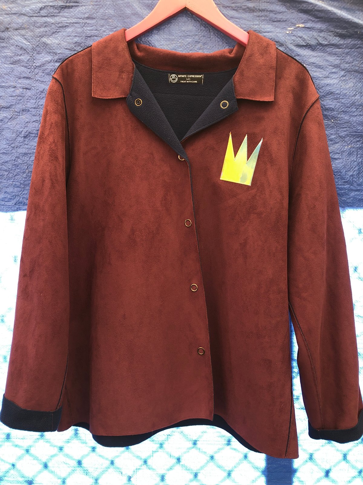 Image of Maroon Balloon Kids Snap Button-up