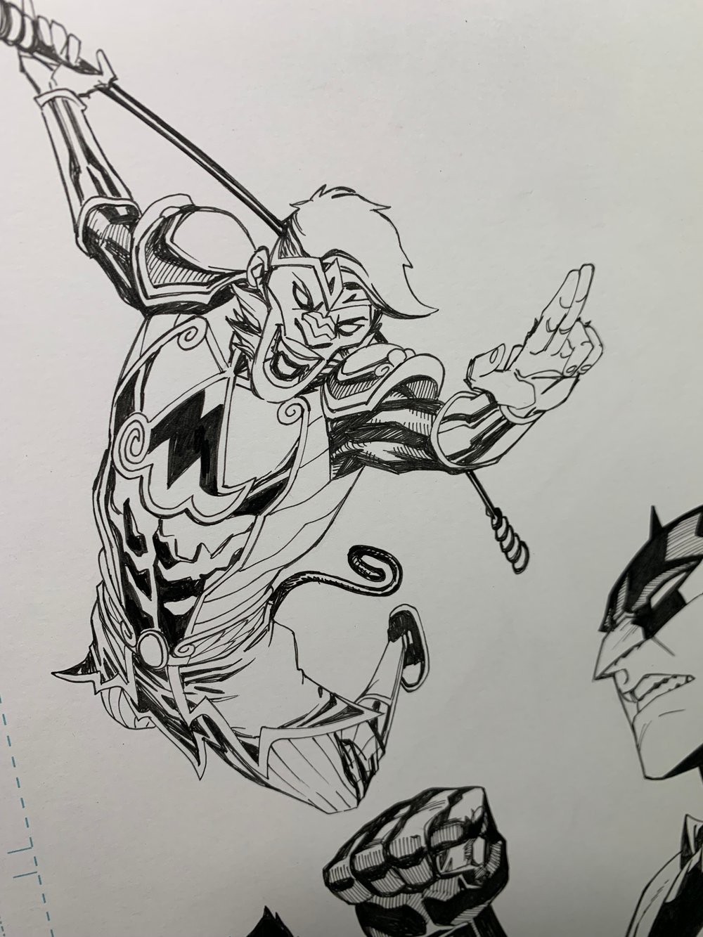 Image of MONKEY PRINCE #2 - COVER original art