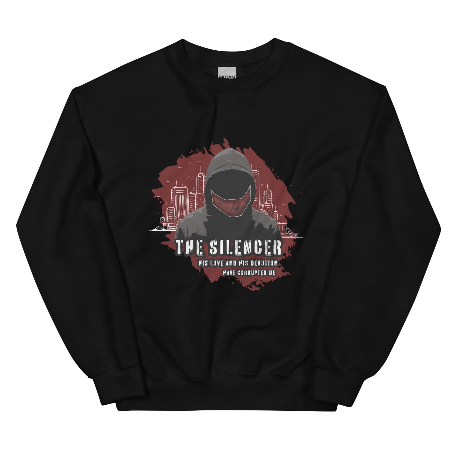 Image of The silencer officially licensed under your scars Unisex Sweatshirt