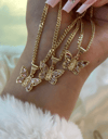 Virgencita Butterfly Necklace