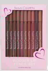 Image 2 of BEAUTY CREATIONS- WOODEN LIPPENCIL SET