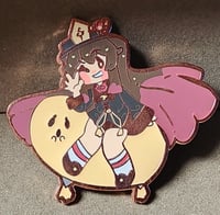 Hu Tao enamel pin 