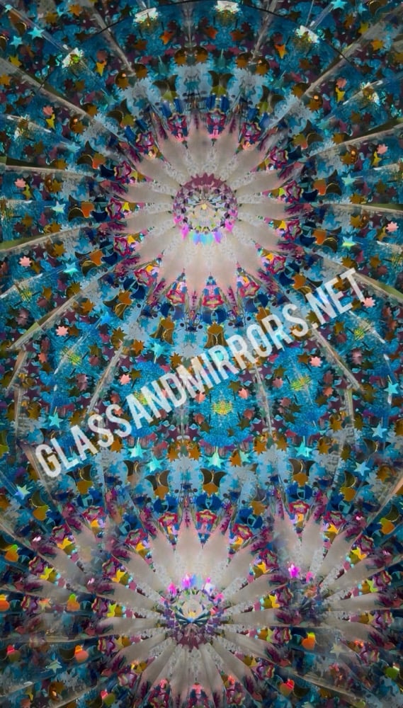 Image of Spiral Clouds Jumbo Wand Aura Kaleidoscope