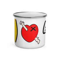 Image 1 of Dogheart Enamel Mug