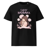 Image 2 of Super Momma Women's ribbed neck t-shirt