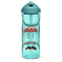 Image 3 of High Satisfied Maxxinista Podcast Flip straw water bottle