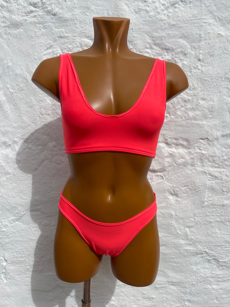 Image of Bikini brasileño Mandarina