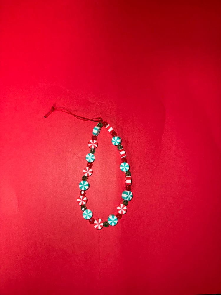 Image of Clay Beads Phone Accesory ❄️🎄