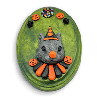 Large Sculpture: Clown Squirrel