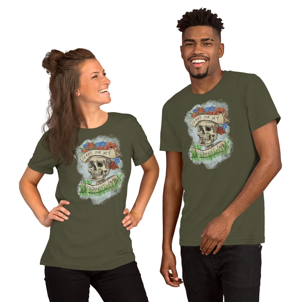 Ready for my Spring Fling Unisex t-shirt