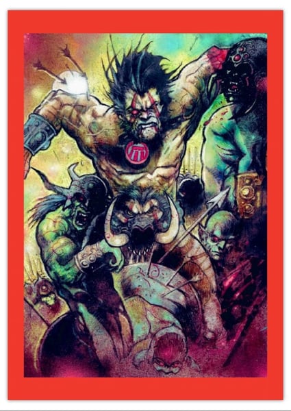 Image of The Berserker A3 Print