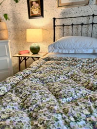 Image 2 of ONE LEFT Made To Order - True Vintage Chintzy Floral Single Eiderdown