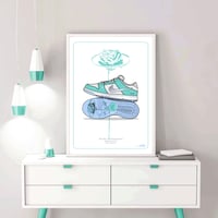 Image 2 of Sneaker Poster Dunk SB Low X April Skateboards