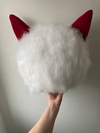 Image 4 of Large Princess Mononoke Mask Plushie - Made To Order.