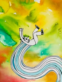 blown away (green)