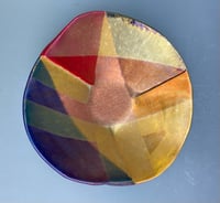 Image 1 of Abstract satin lustre bowl - 2