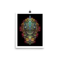 Image 1 of Smiling Mask Art Poster