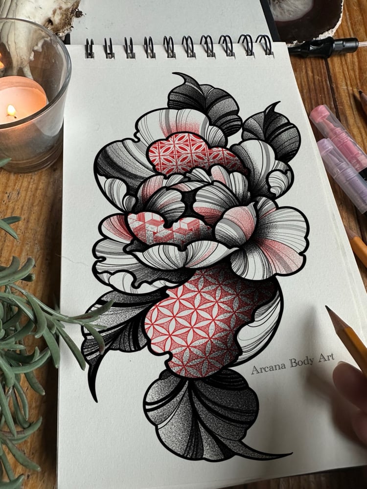 Image of Neojapanese Flower