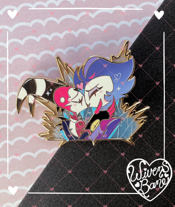 Image of Ice Kiss Stolitz Enamel Pin