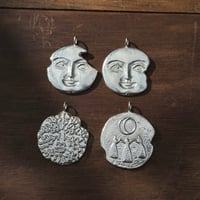 Image 1 of One of a kind silver pendants