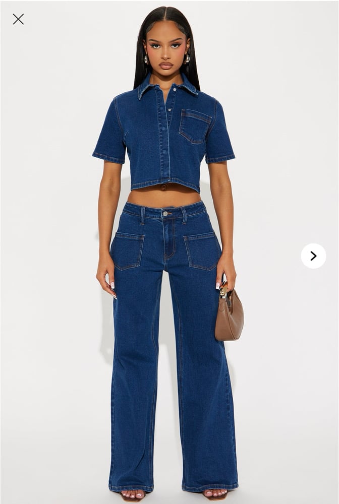 Image of Brunch W/Me Denim Set