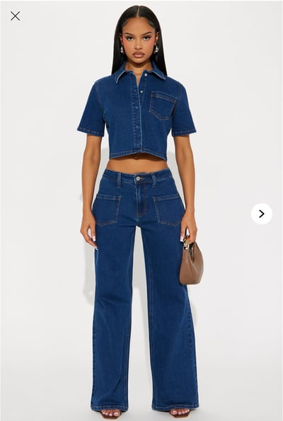 Image of Brunch W/Me Denim Set