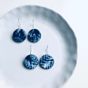 Wild Fern - Botancial Circle Earrings