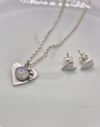 Dainty Heart Stud Earrings 