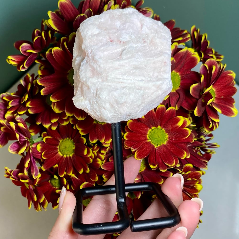 Image of Pink Aragonite (on stand)