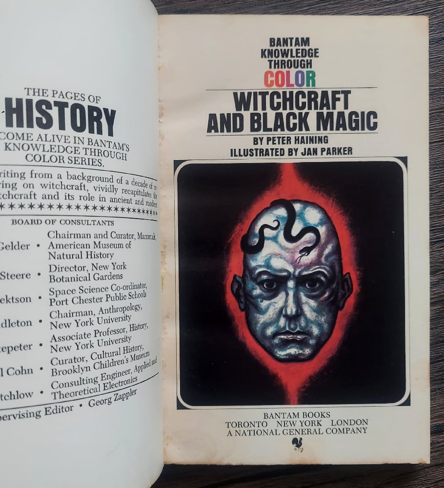 Witchcraft and Black Magic, by Peter Haining