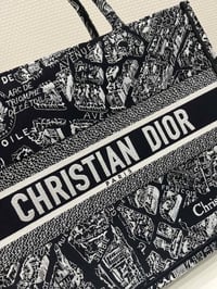 Image 2 of Dee Tote Bag - Black and White