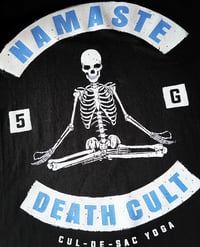 Image 2 of Homoelectric Namaste Death Cult T Shirt 