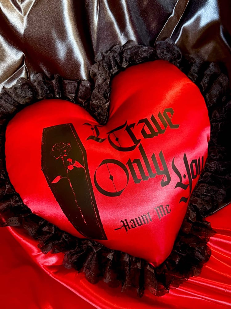 Limited Edition “Haunt Me” Throw Pillow